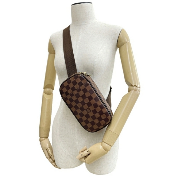 LOUIS VUITTON Damier Ebene Pochette Gange - Picture 13 of 14